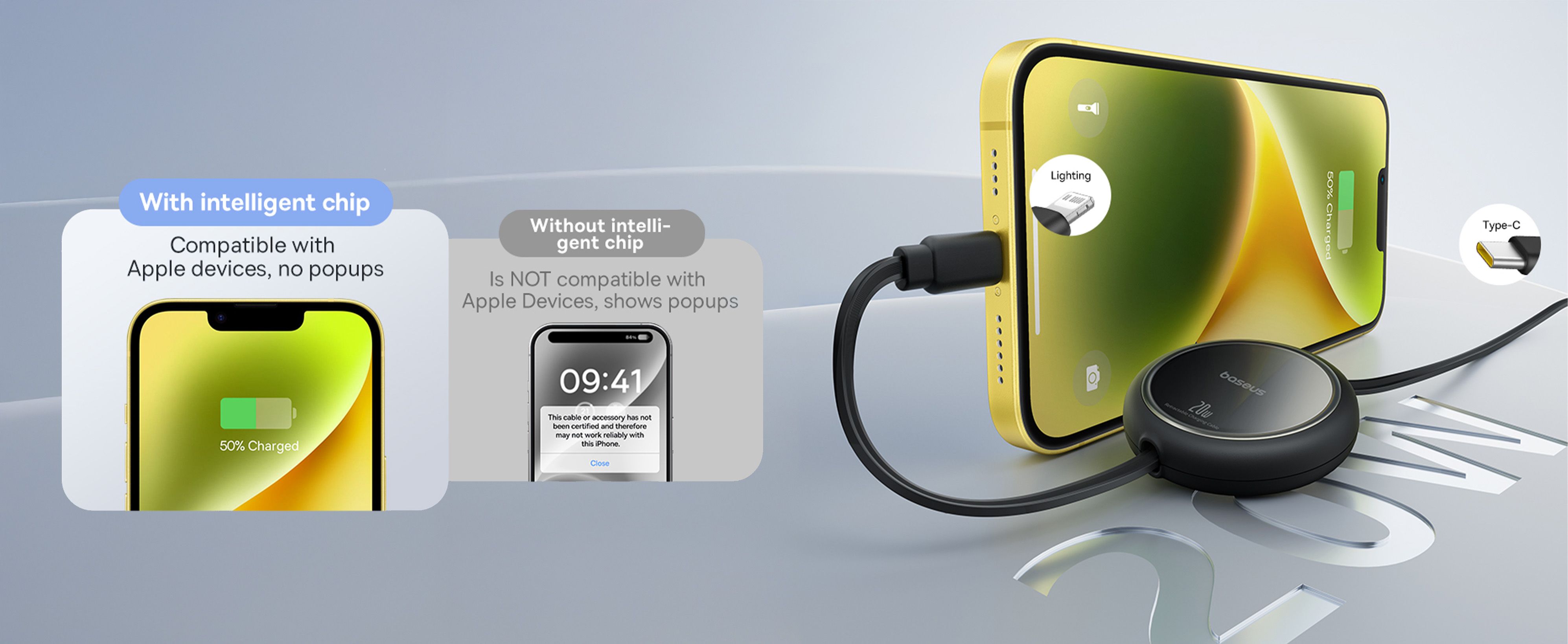 Baseus 20W Free2Pull Both